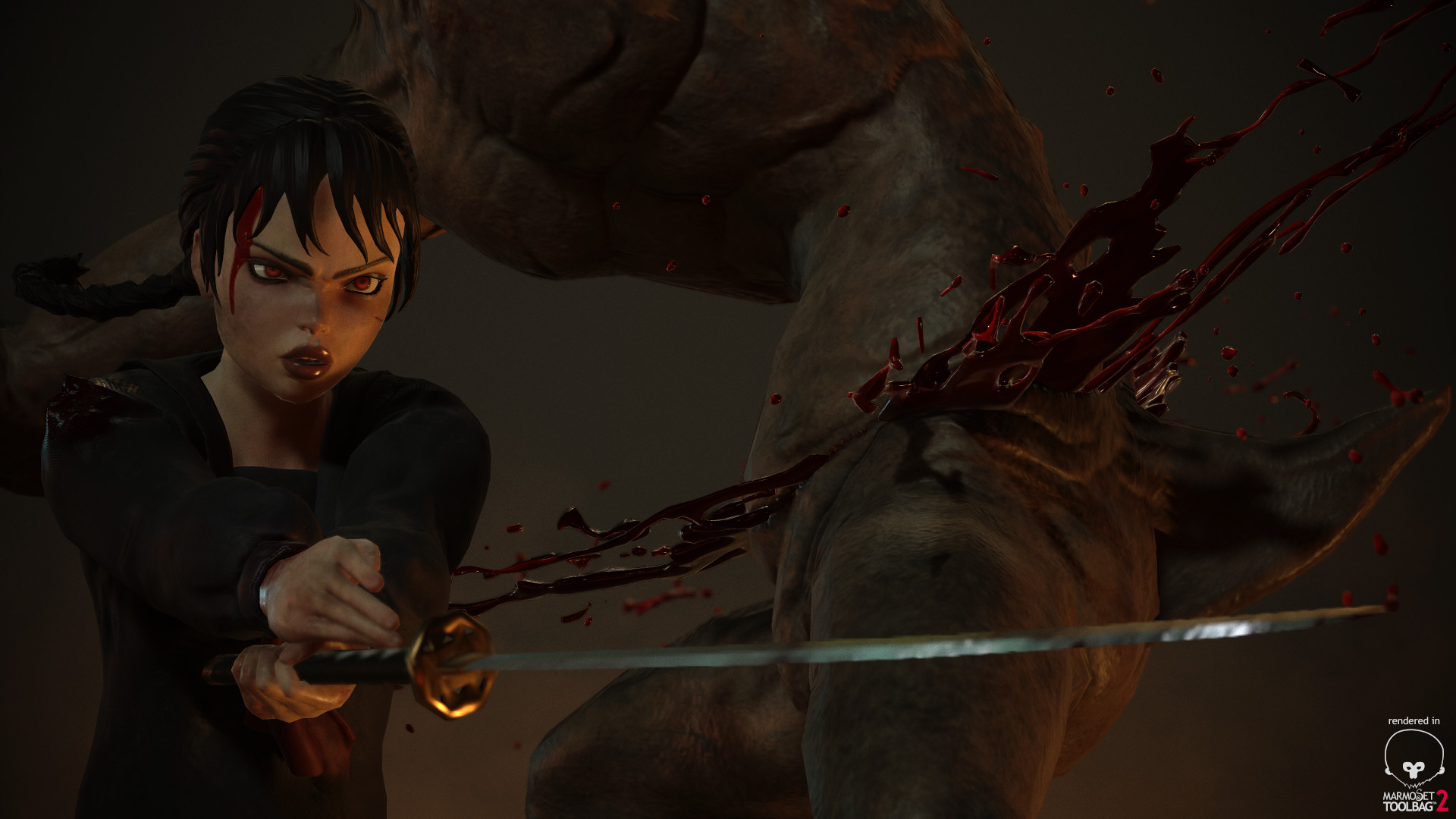 Get Wallpaper Artstation Fan Art Blood The Last Vampire Ryusei Matsuo For Android Free