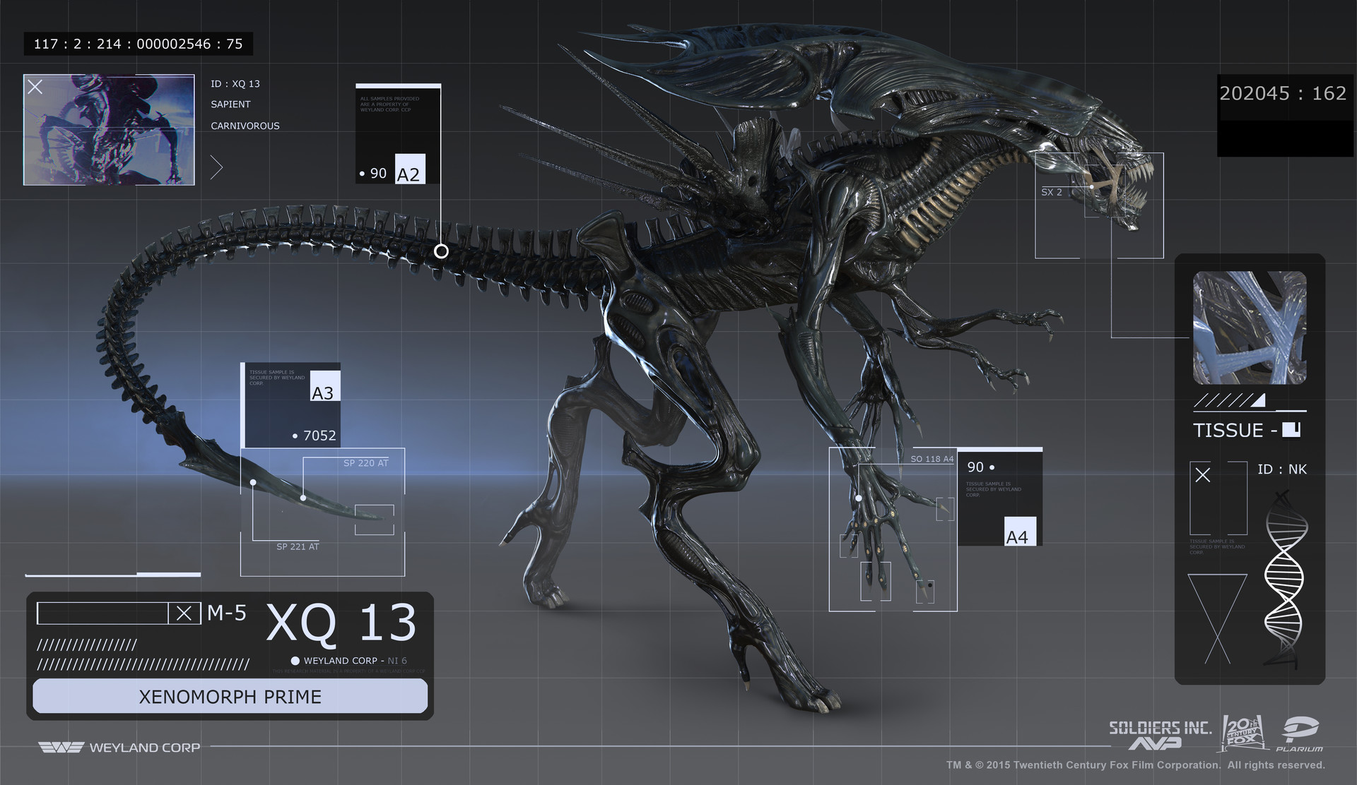 Artstation Xenomorph Queen Vladimir Kravchenko