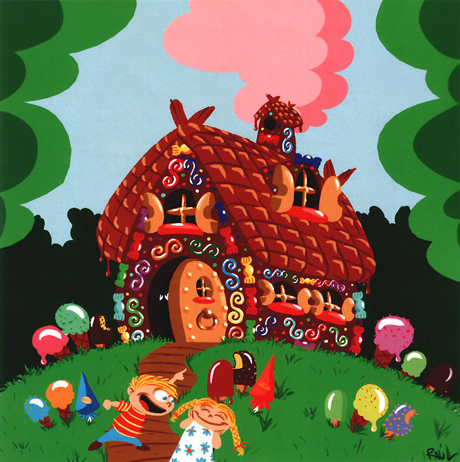 Artstation Hansel Gretel And The Witch S Candy House Raul