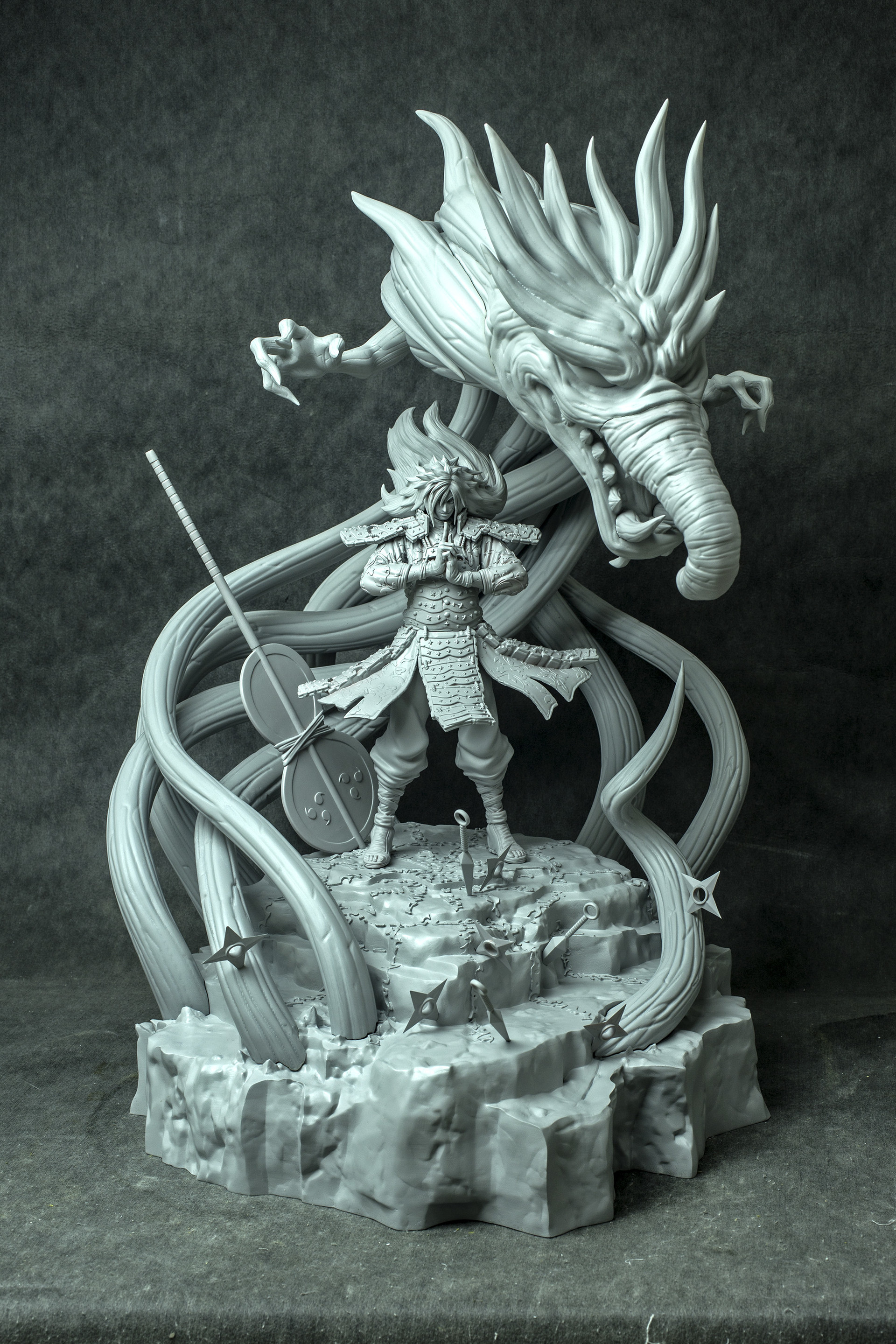 Jem Gonzales - 3D printed Uchiha Madara