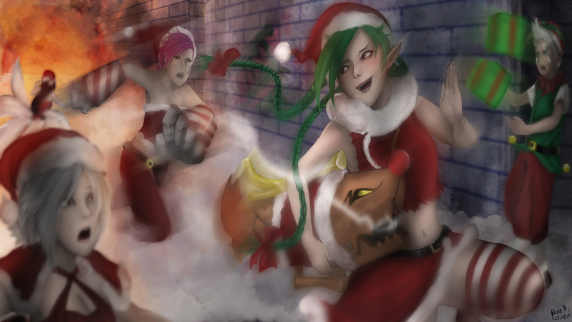 Artstation The Jinx Who Destroyed Christmas Lol Ph Contest Entry Fanart John Renzo Venezuela Lol forum thread face off in our fanart contest!. the jinx who destroyed christmas lol