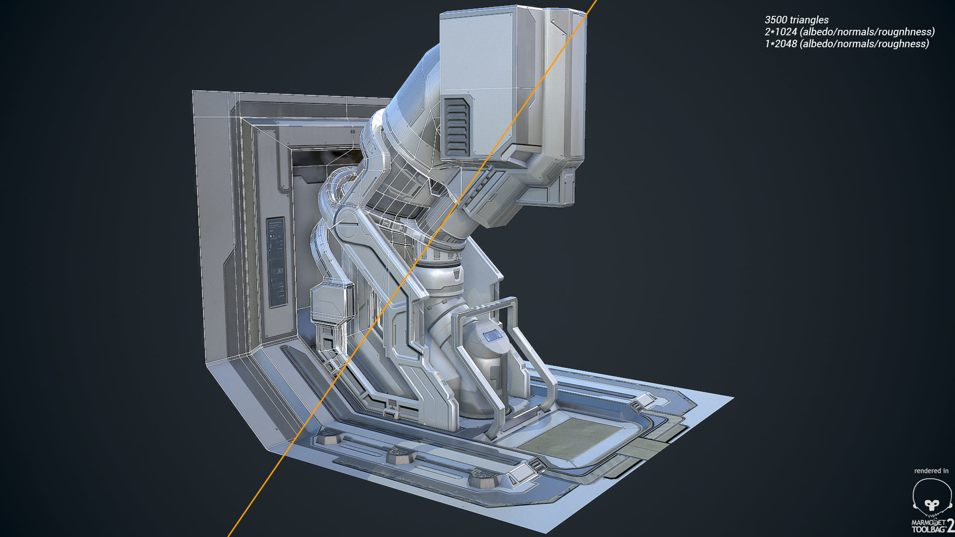 ArtStation - Personal work - Sci Fi module