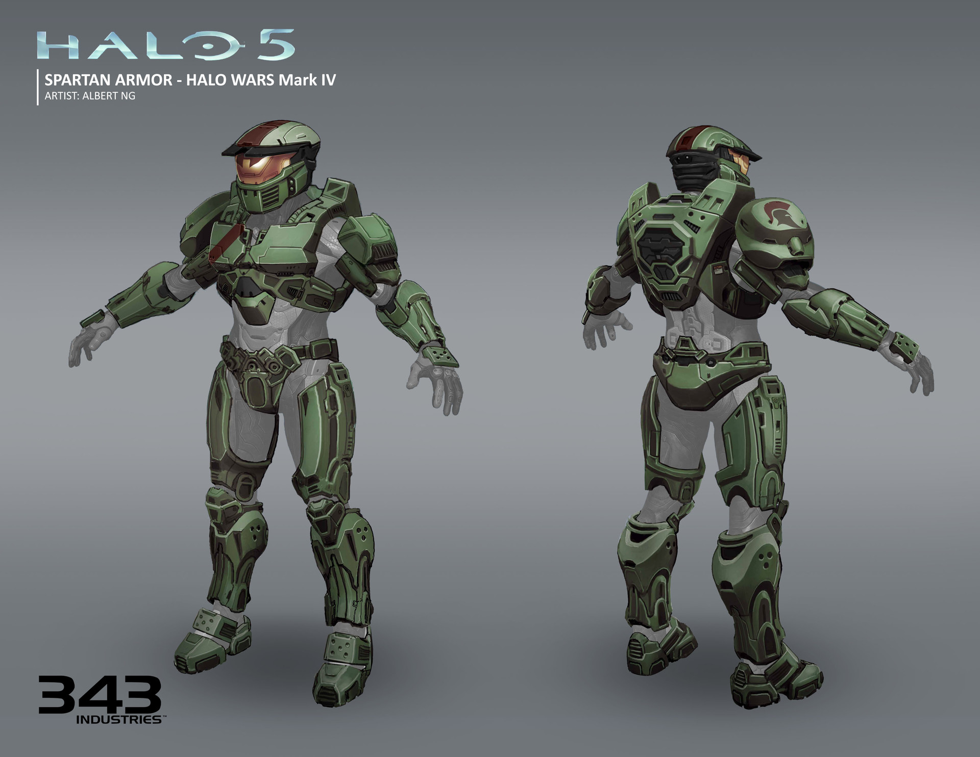 Albert Ng - Halo 5 Armors