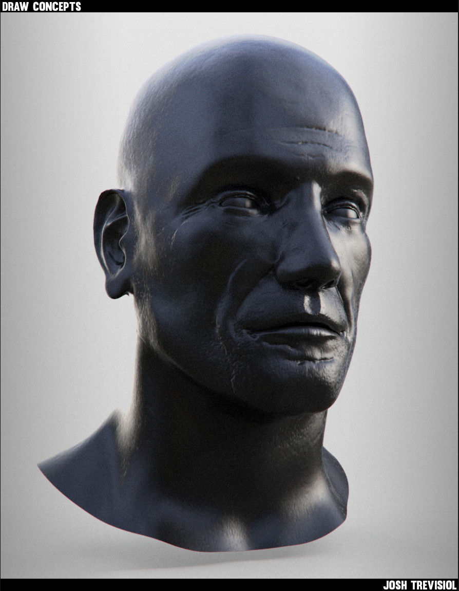 Continued work on facial design. Will revisit again soon with Visor.