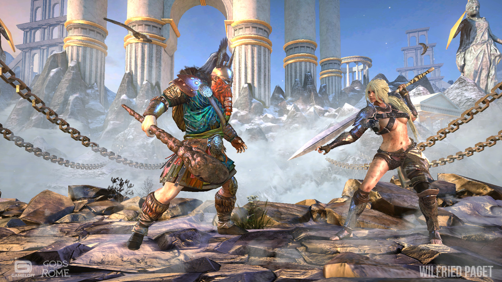 Wilfried Paget Gods Of Rome Olympus Arena