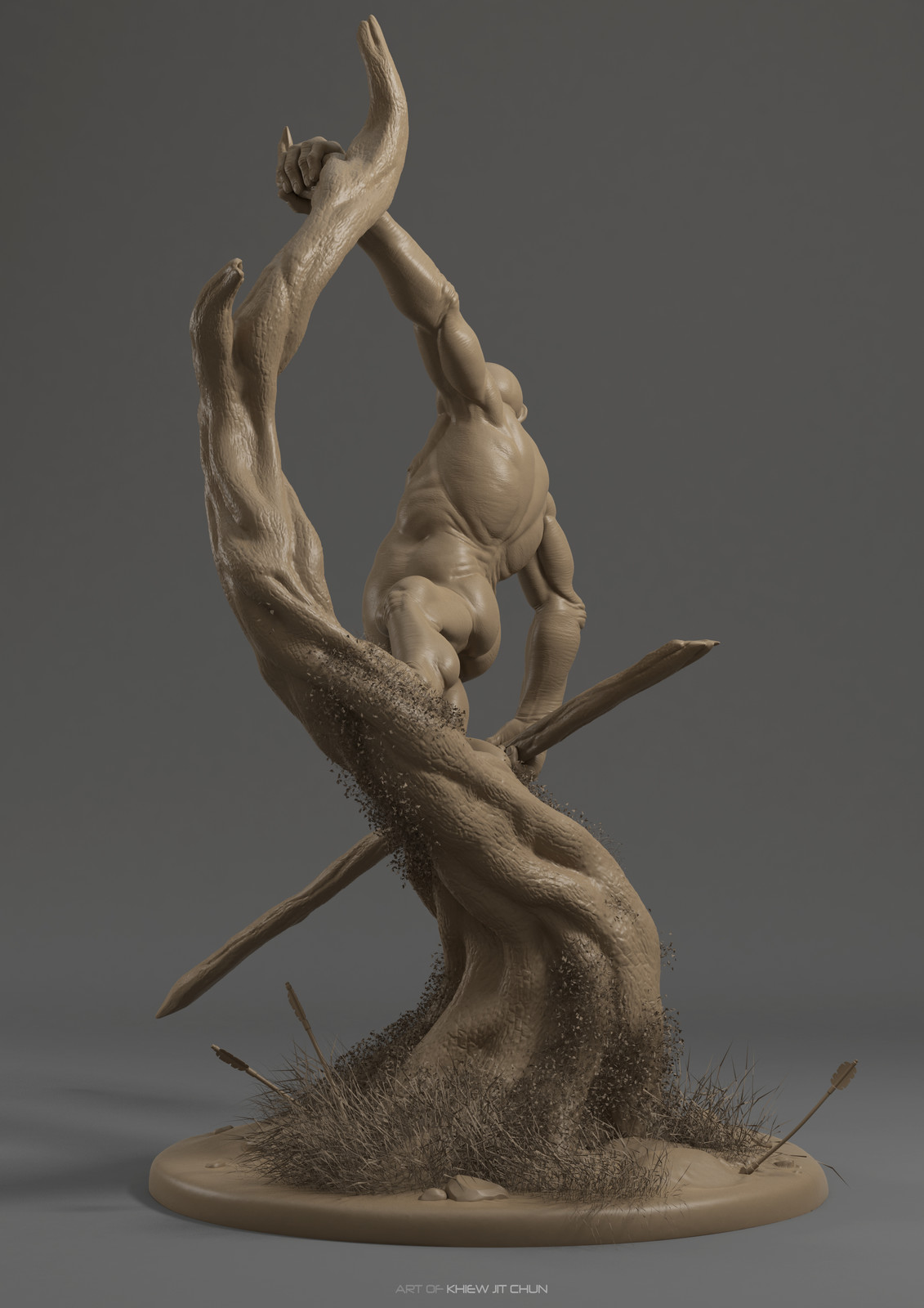 ApeInHunt_Vray Maya Render