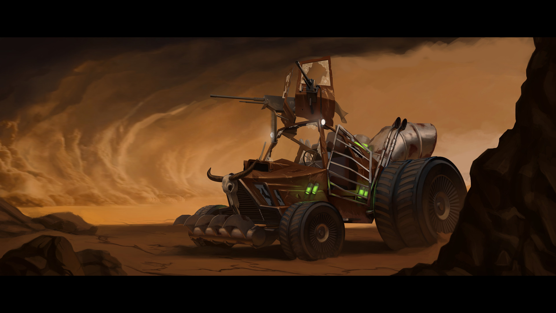 ArtStation - Vehicle (Mad Max inspiration)