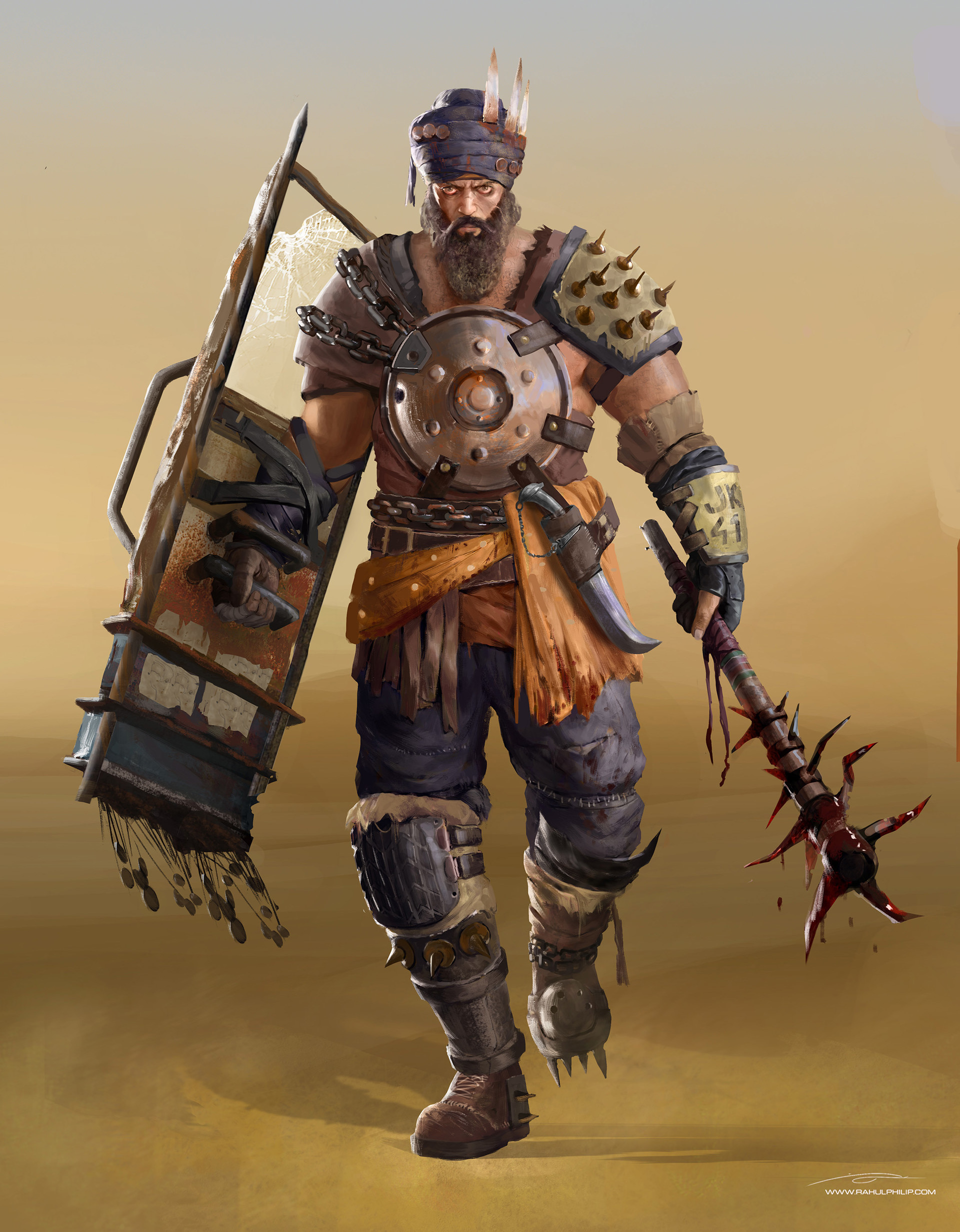Rahul Philip Sikh Junkyard Gladiator