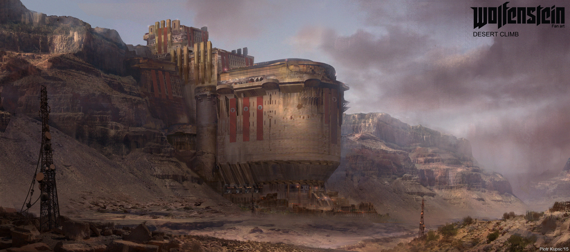 Artstation Wdc Castle Piotr Kupsc