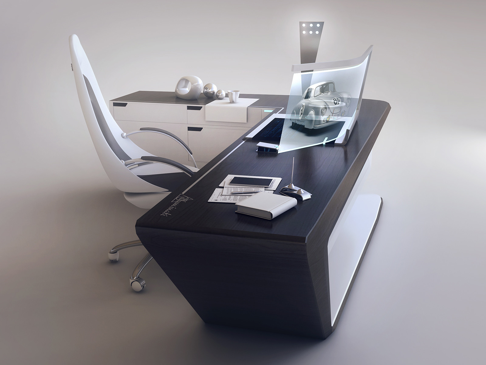 Encho Enchev Modern desk  design 
