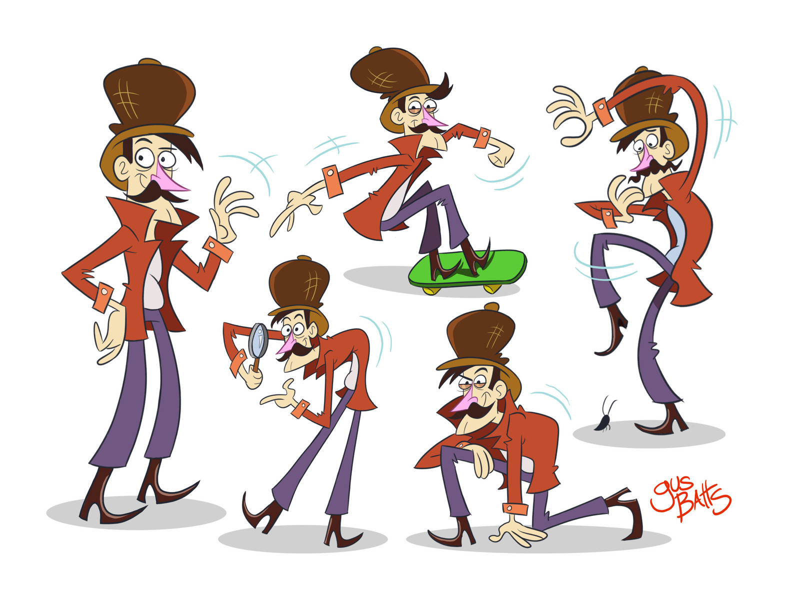 Detective character design
