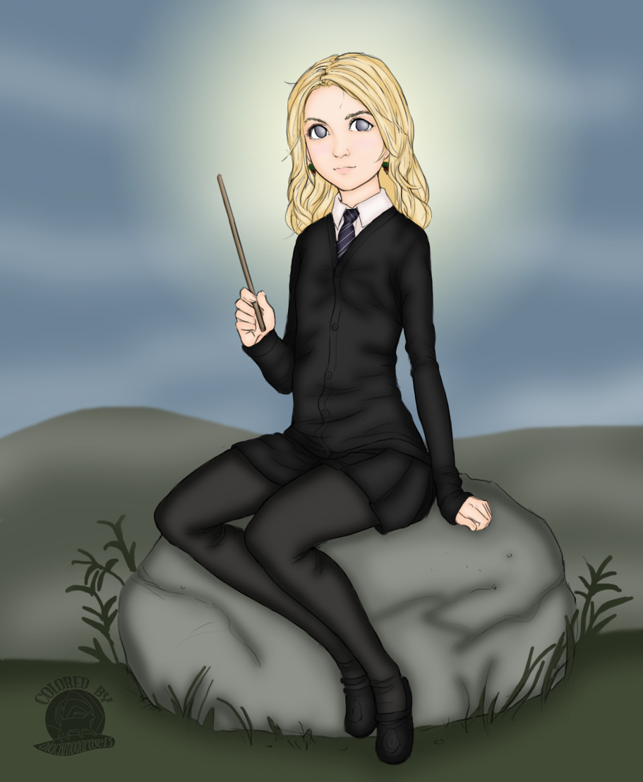 Artstation Luna Lovegood Cat Luniscia
