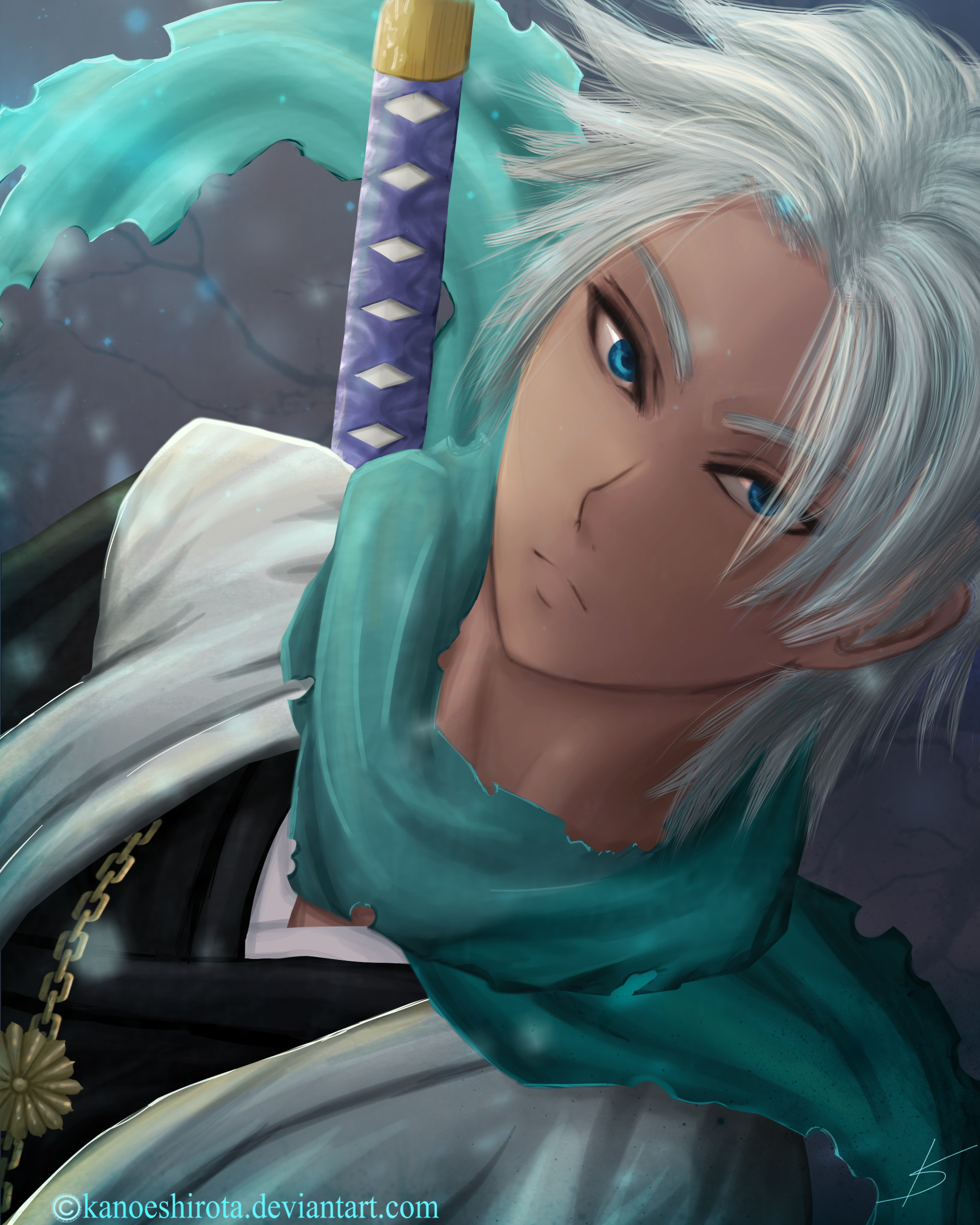 ArtStation Fanart Hitsugaya Toshiro (Bleach)