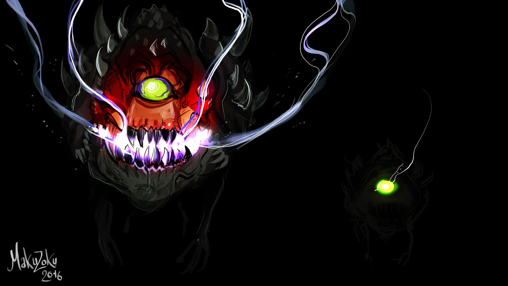 Artstation Cacodemons Maku Zoku Great looking cacodemon to add to my doom collection. artstation cacodemons maku zoku