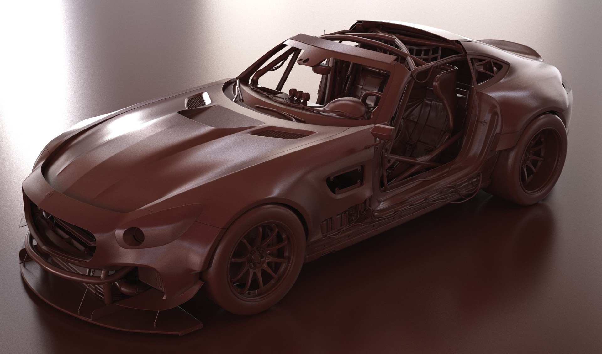 ArtStation Mercedes Amg Gt 2080