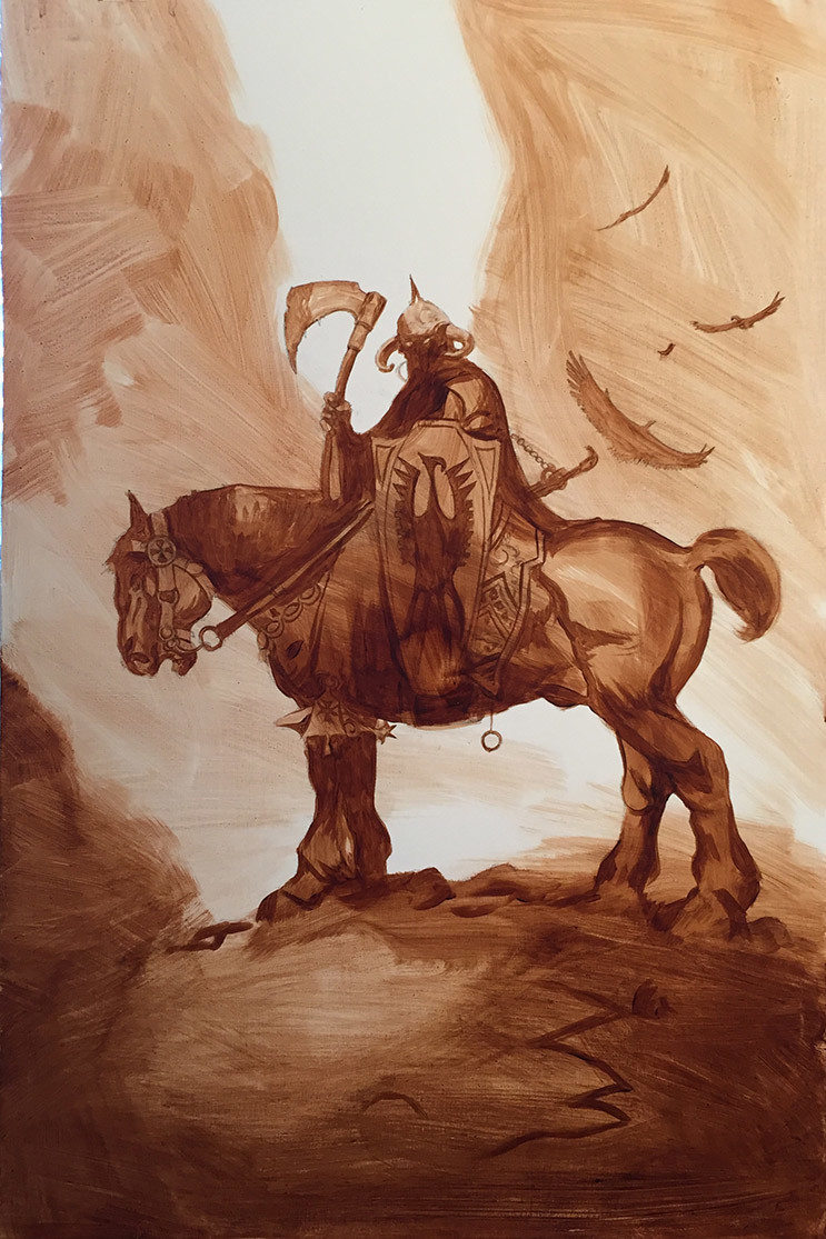 frazetta horse