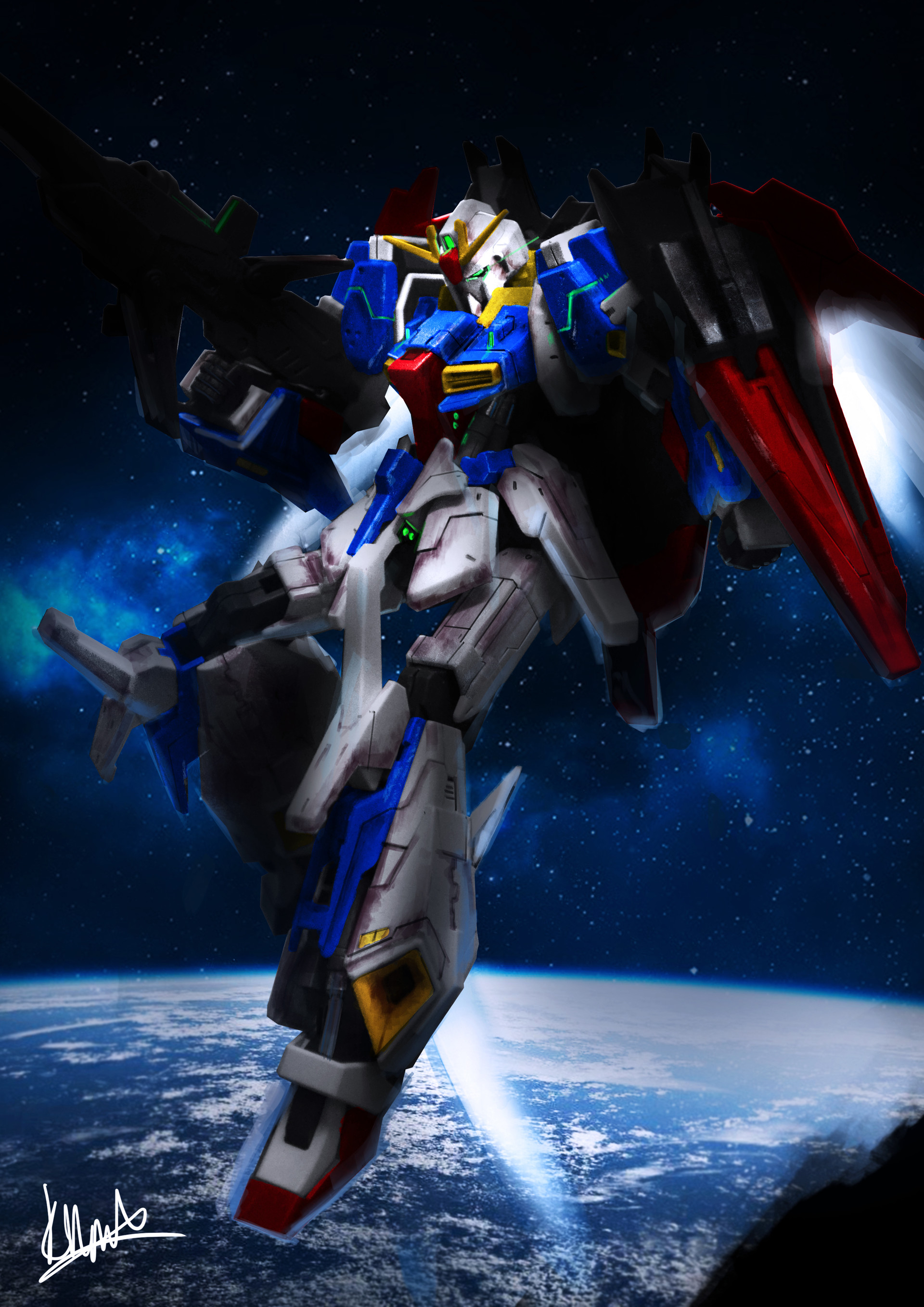 ArtStation Lightning Z Gundam