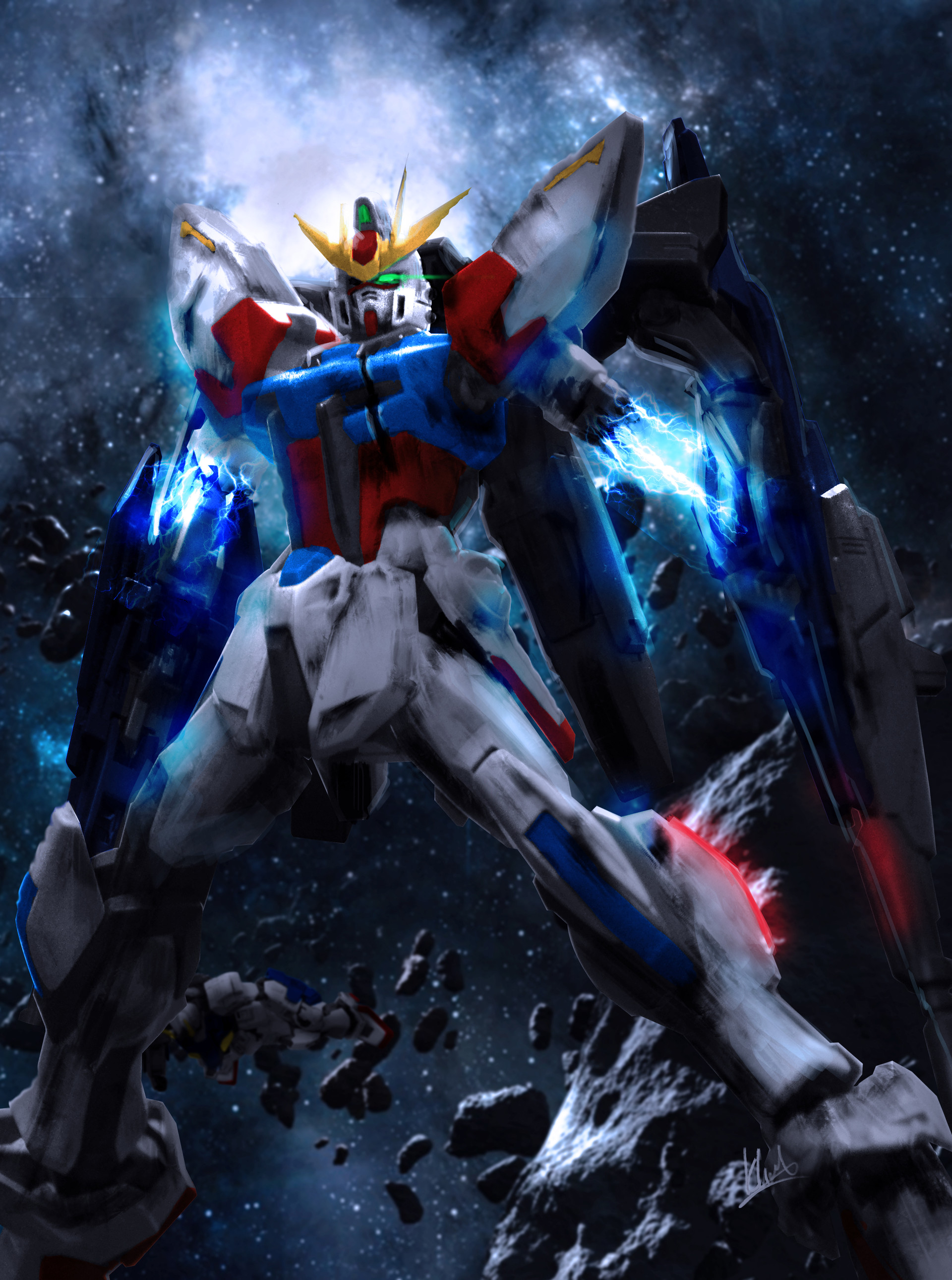 Artstation Star Build Strike Gundam Khaidir Semail