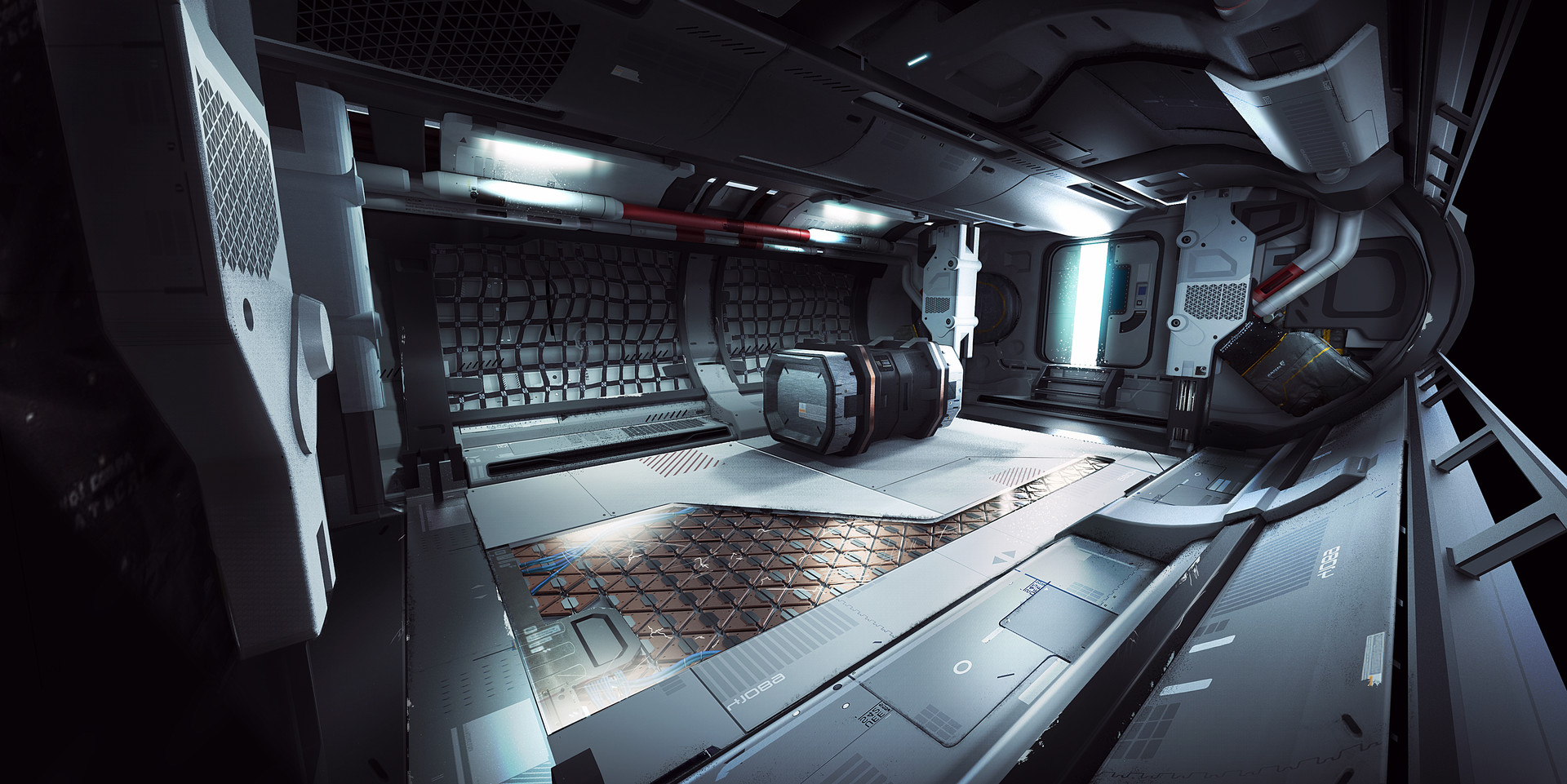Daniel Joustra Star Citizen Retaliator Cargo Hold