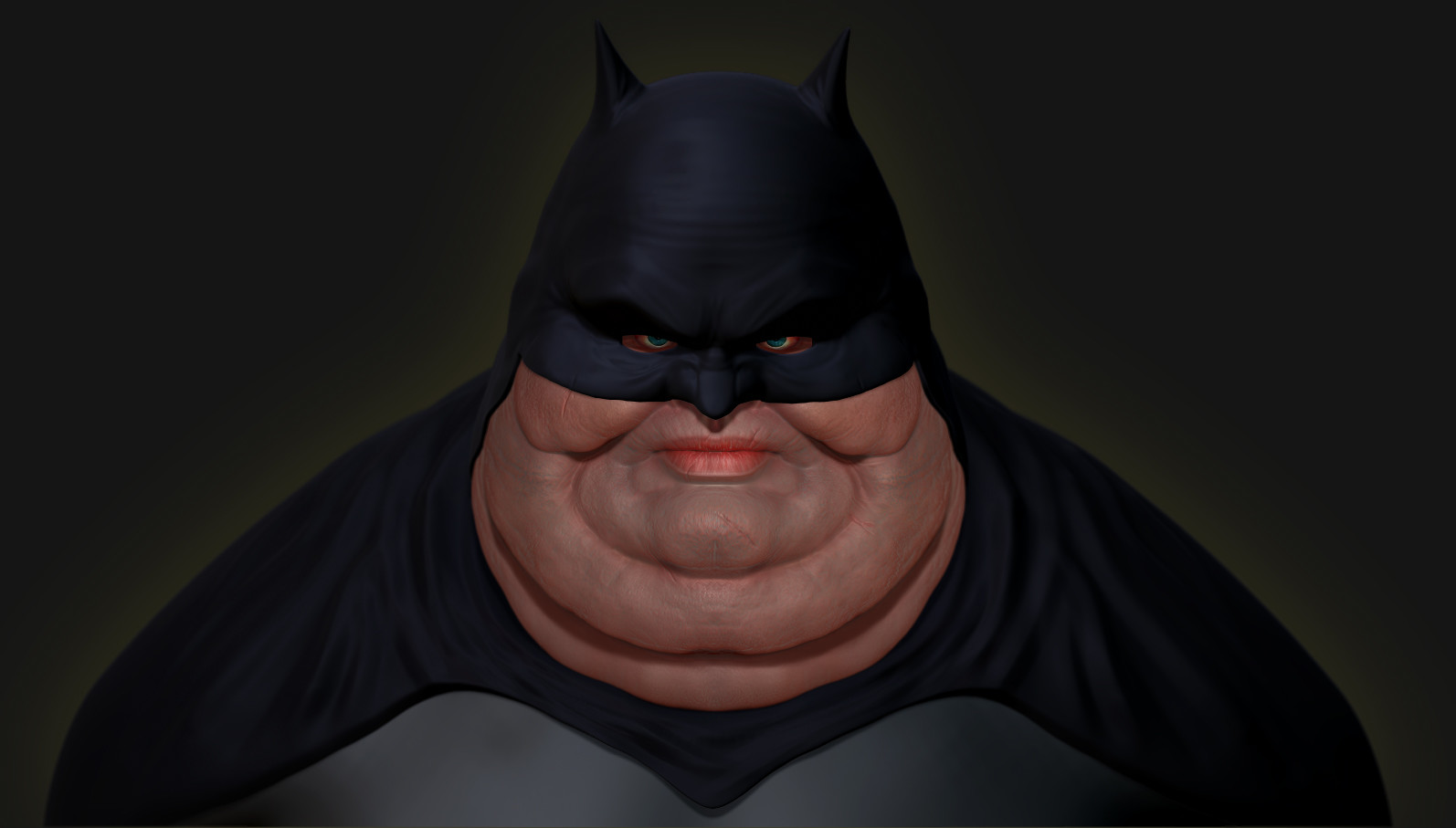 Lee Bowditch - Fat Batman
