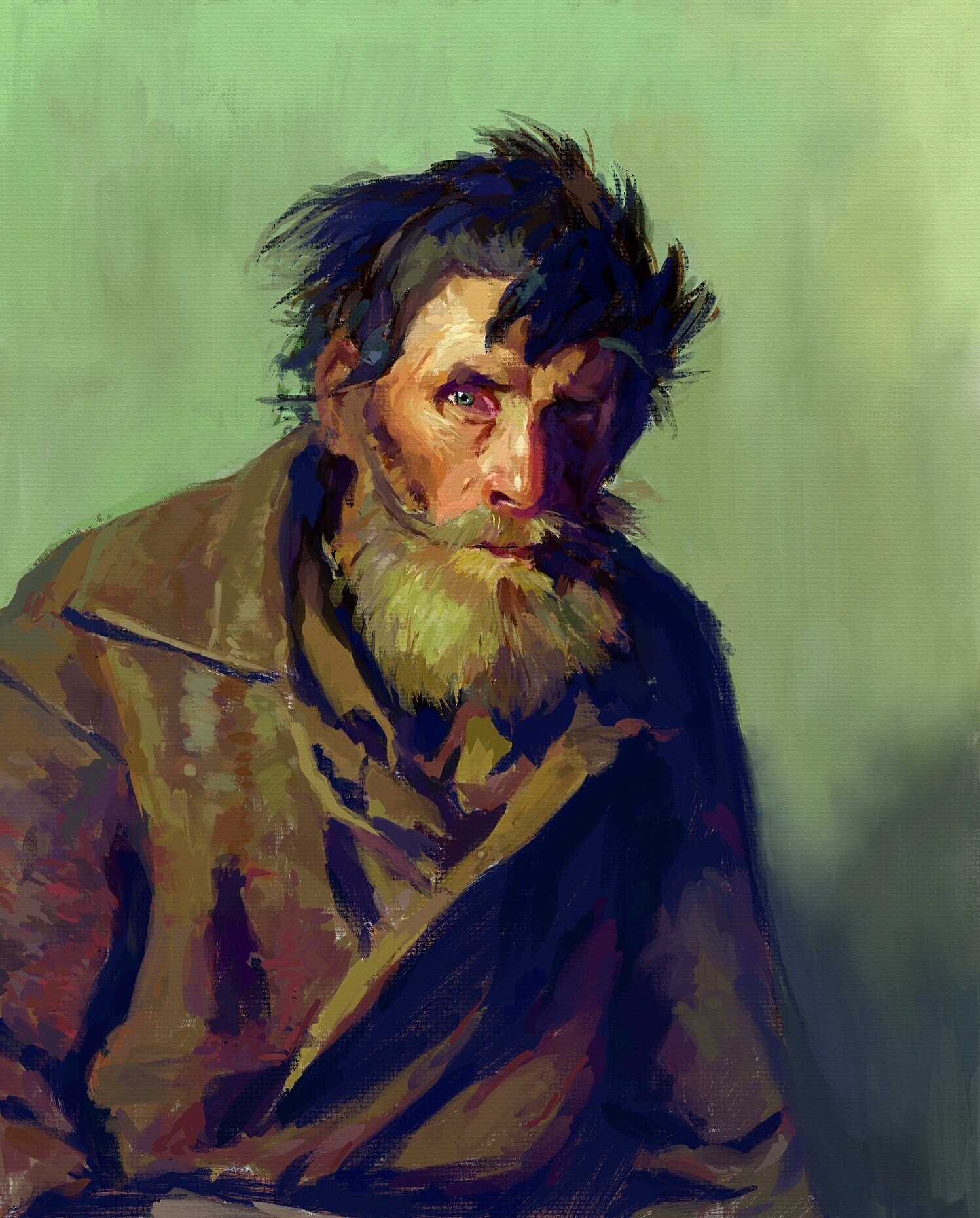 Artstation Digital Paint Study Behnam Balali