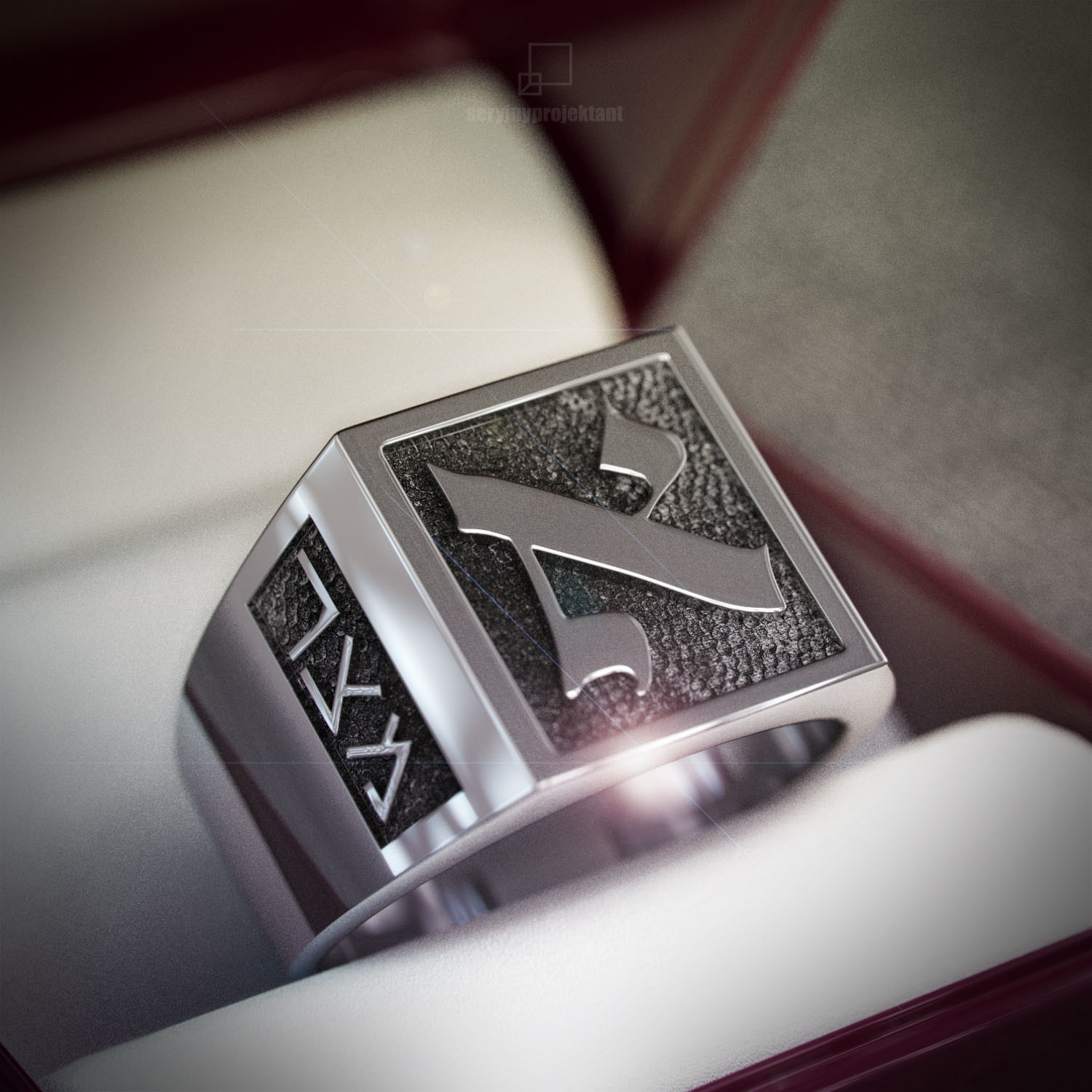 ArtStation - Signet Ring - movie prop.