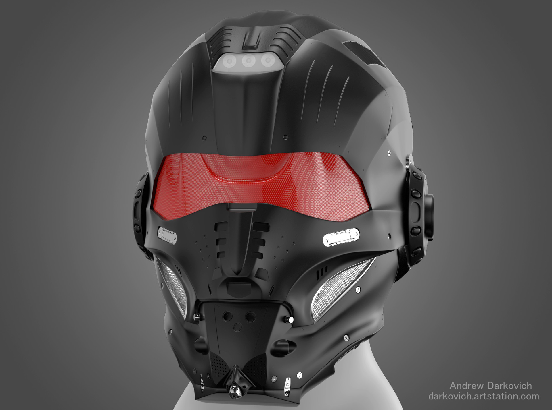 ArtStation - Helmet Concept, Andrey K.