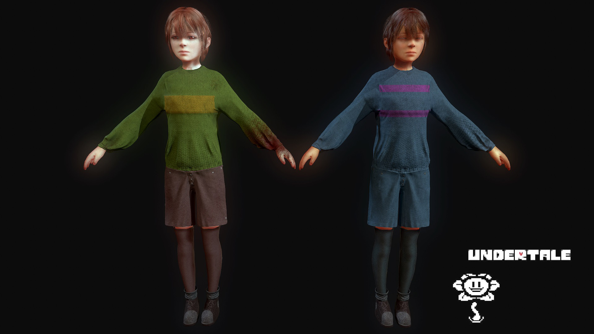 ArtStation - Chara Undertale