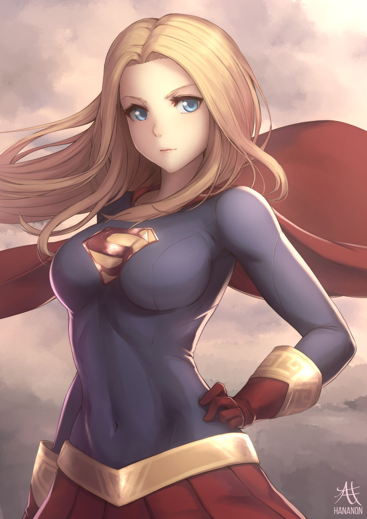 Artstation Supergirl Hananon Artworks