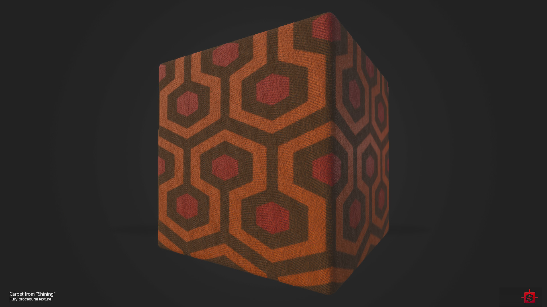 ArtStation Carpet from “Shining” (Fully procedural texture)