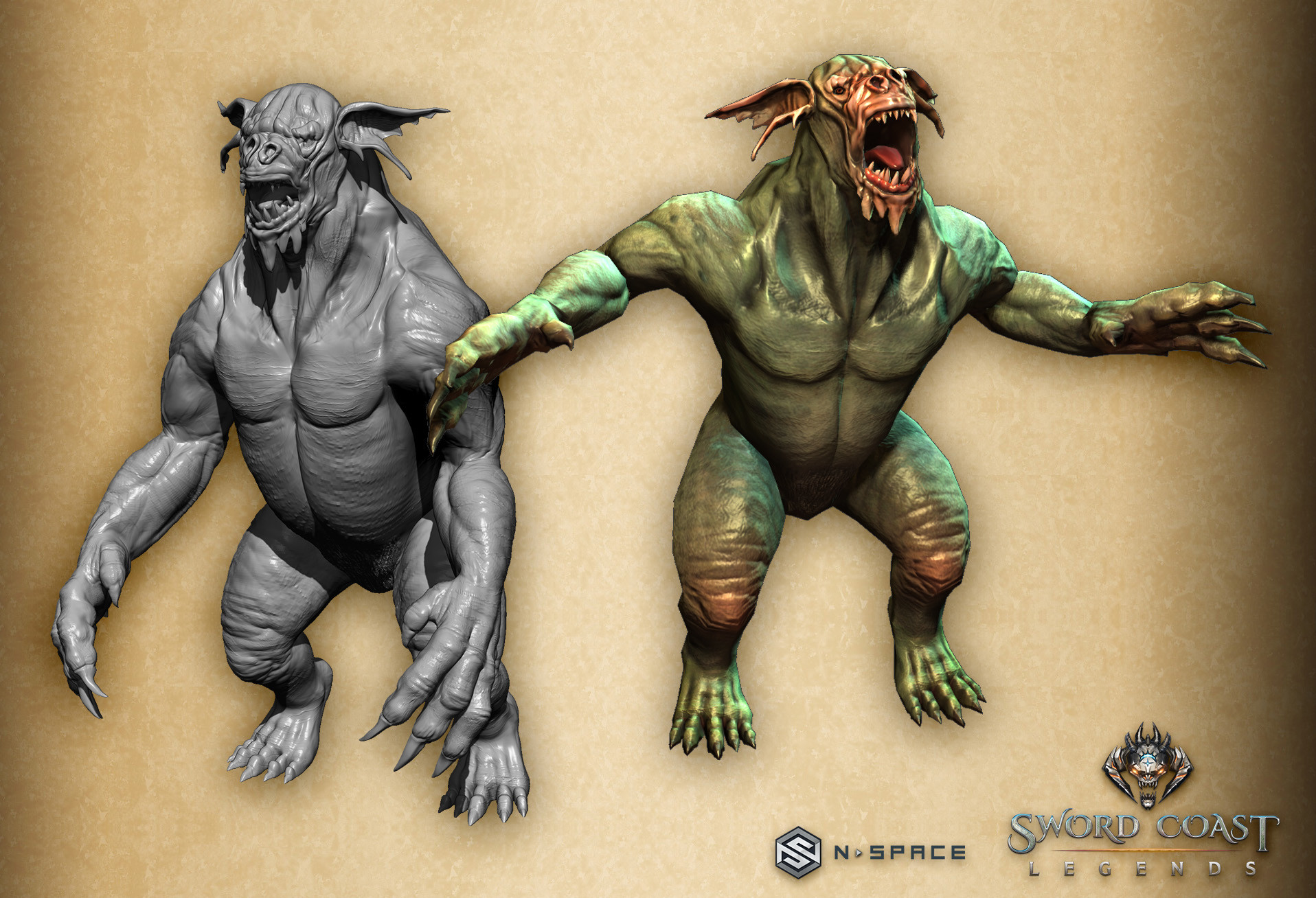 Here some of the work I did with Axion Studios on the Dungeons and Dragons ...