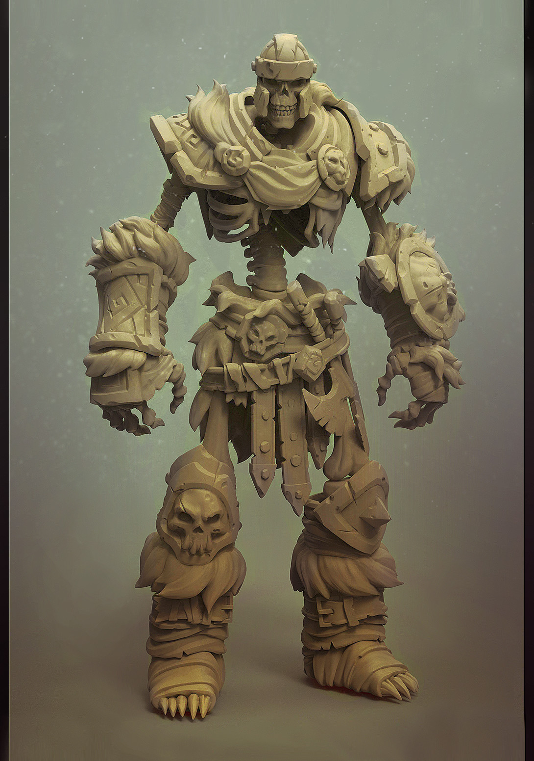 skeleton warrior action figure