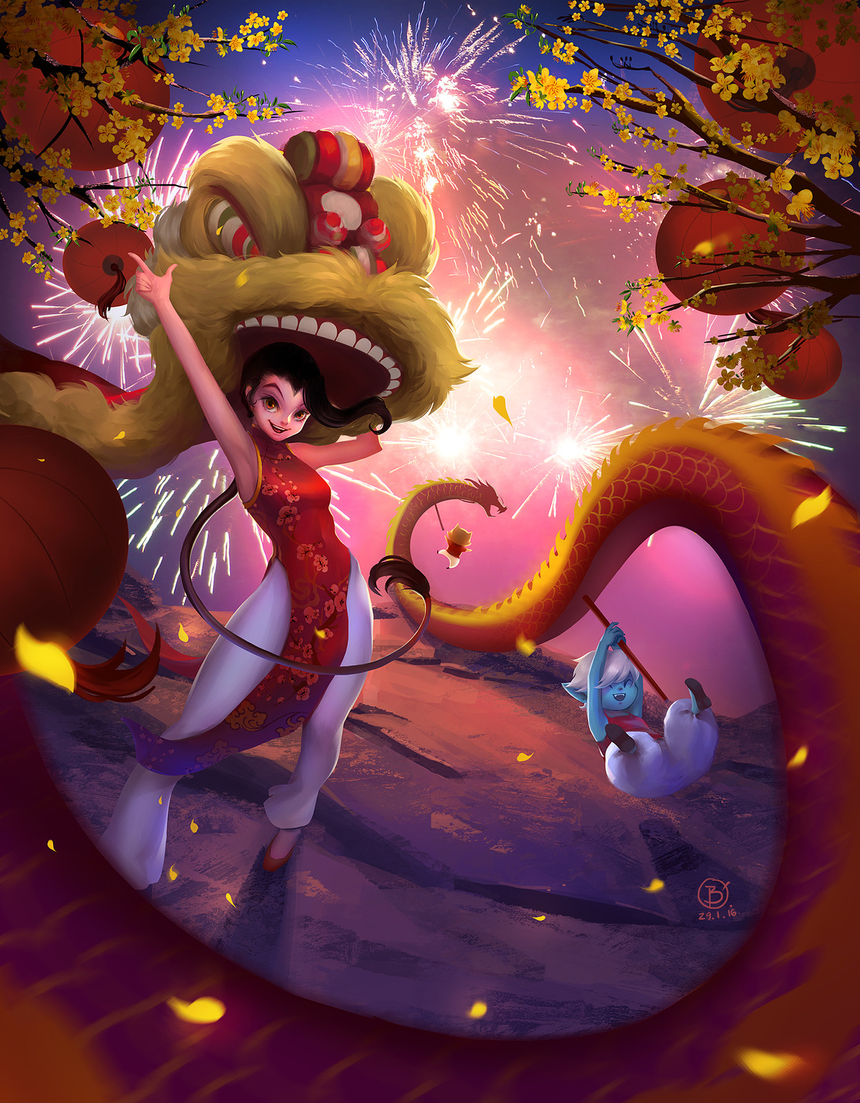 Ly Bo Lunar New Year