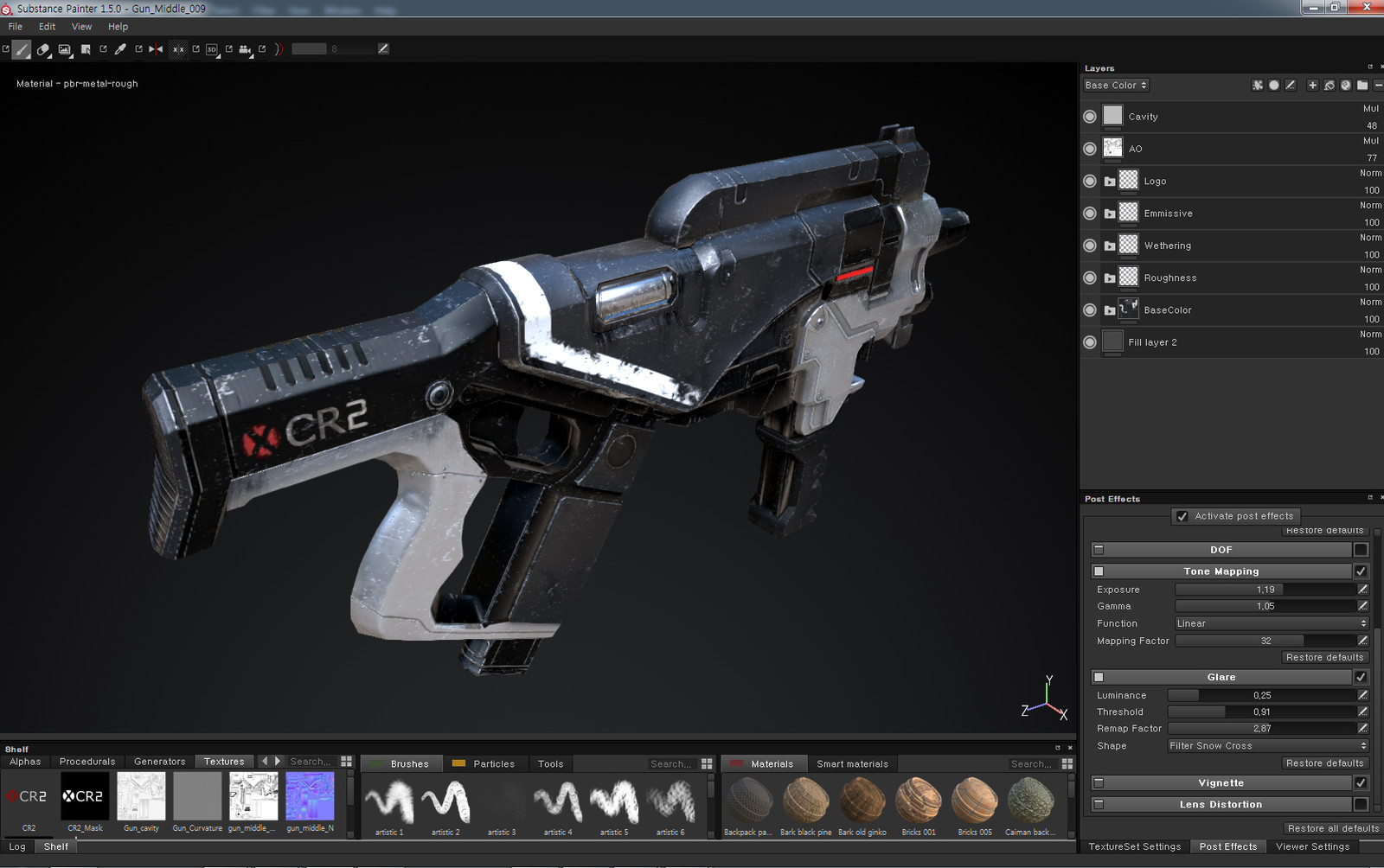 Substance painter кисть не рисует