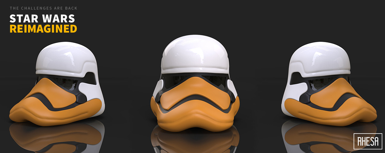 first order stormtrooper donald duck