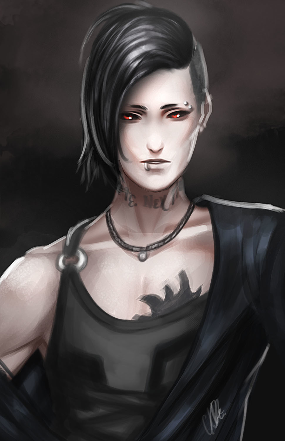 Artstation Tokyo Ghoul Uta Kirakanjo Art