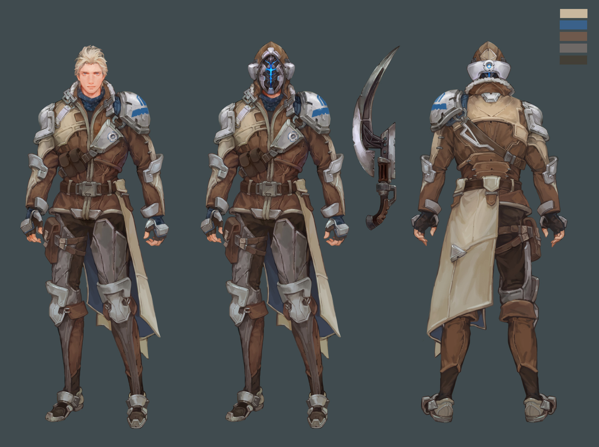 ArtStation - Laflan character design