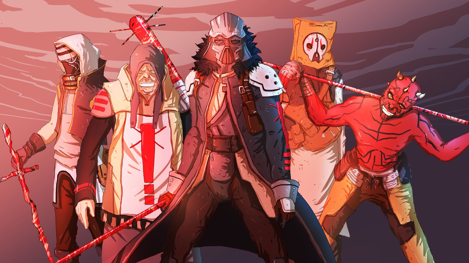 Artstation The Blood Stick Gang Iqbal Ridzuan With tenor, maker of gif keyboard, add popular blood gang cartoon animated gifs to your conversations. the blood stick gang iqbal ridzuan