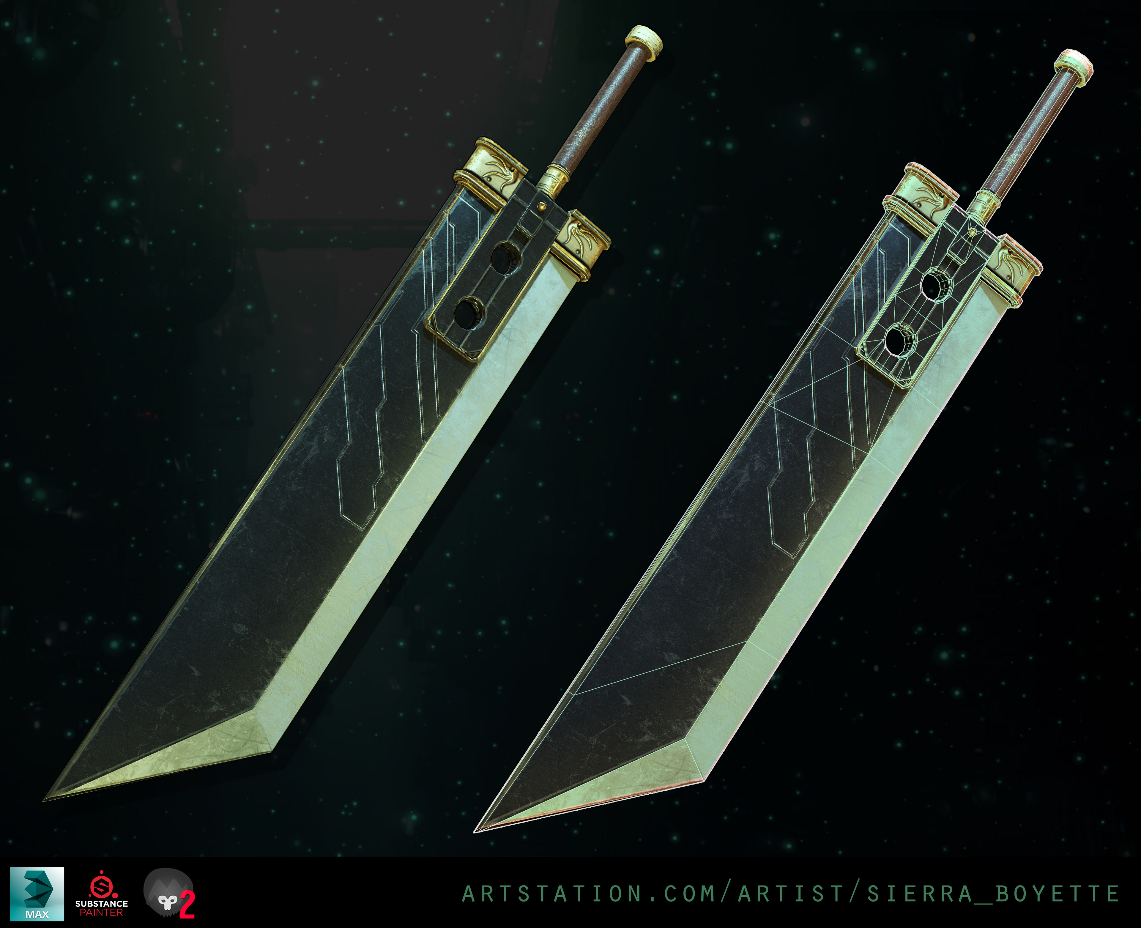 Project sword. Бастер Сворд. Бастер меч. Бастер меч рукоять. Buster Sword Origin.