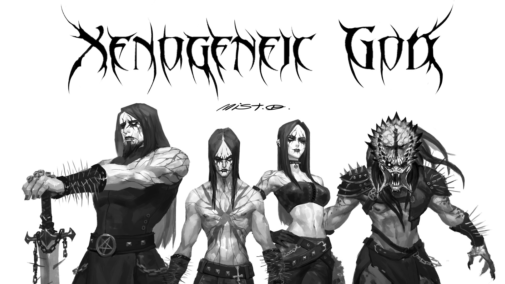 Black metal рисунки