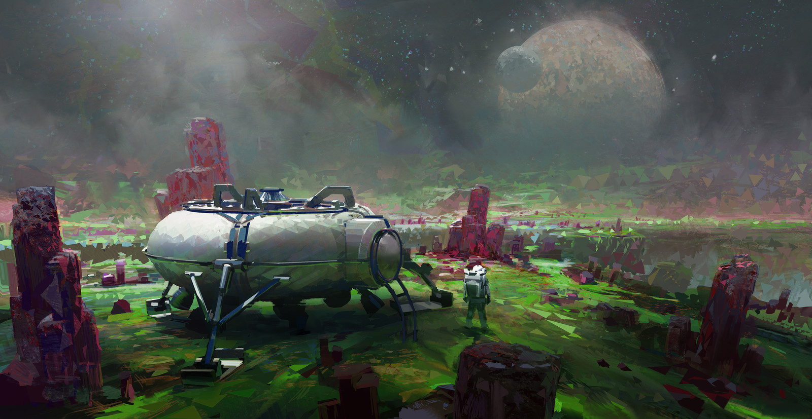 Astroneer, habitat