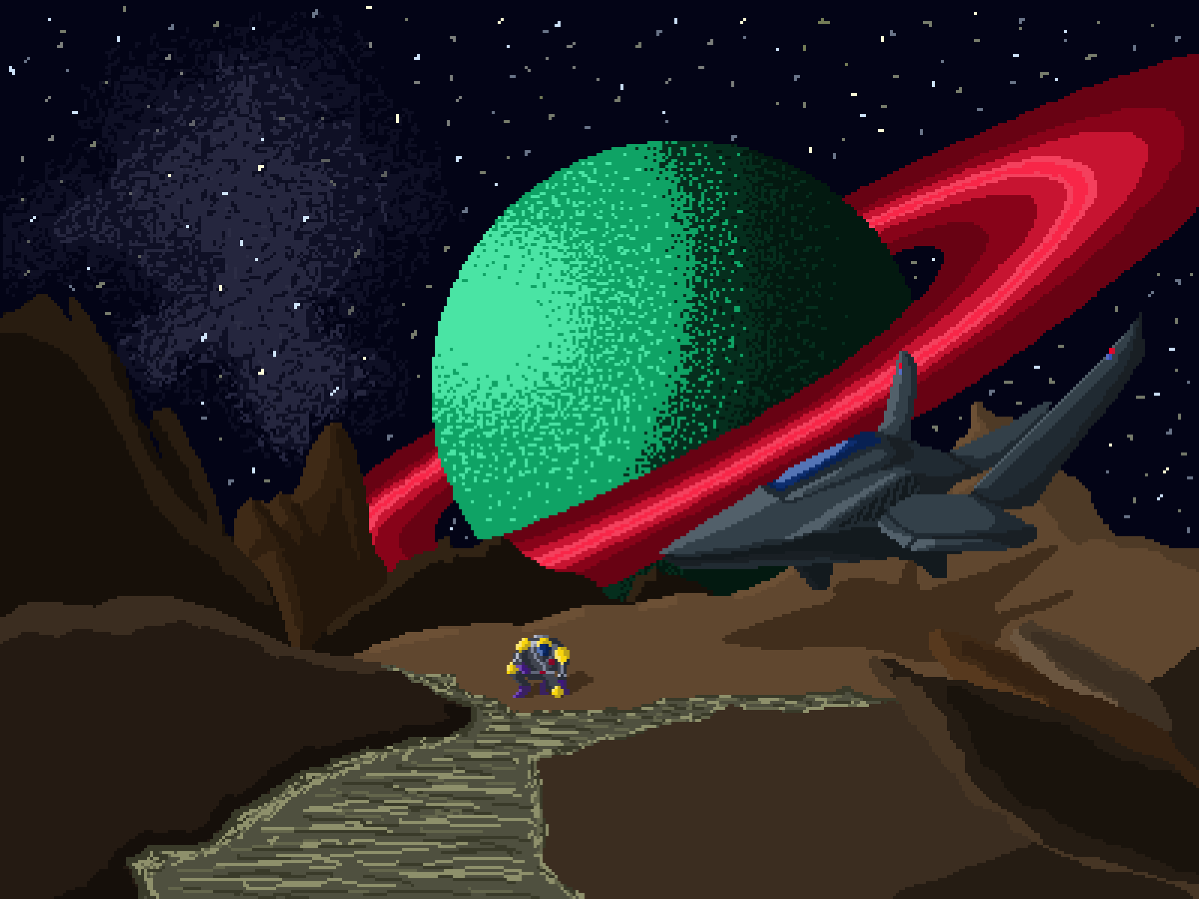 ArtStation - Concept Pixel Art , Roger Mas