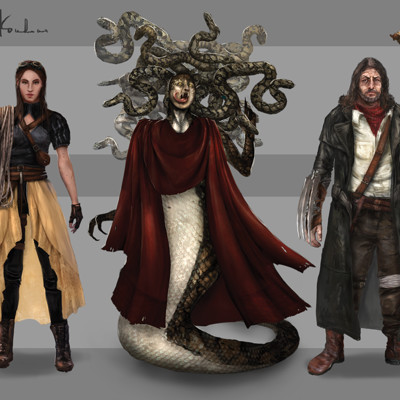 Irina kovalova creatures and characters