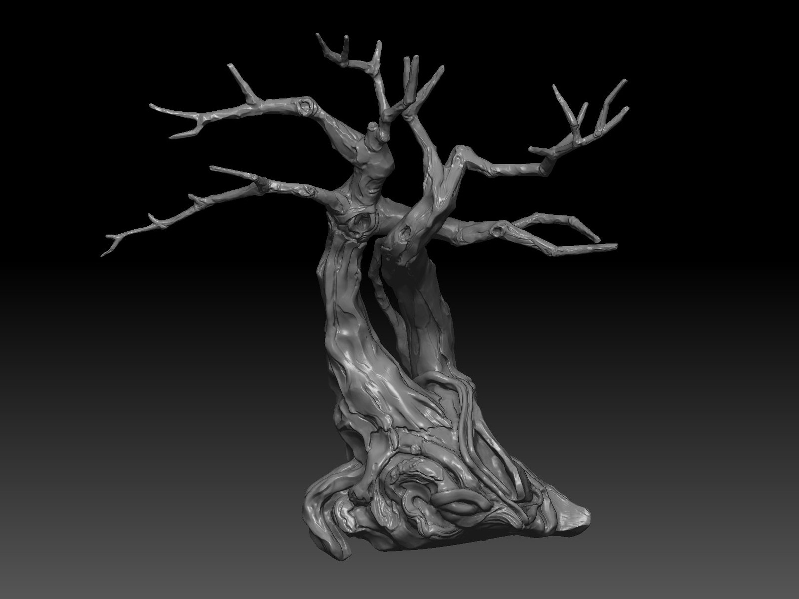 Бонсай 3d модель