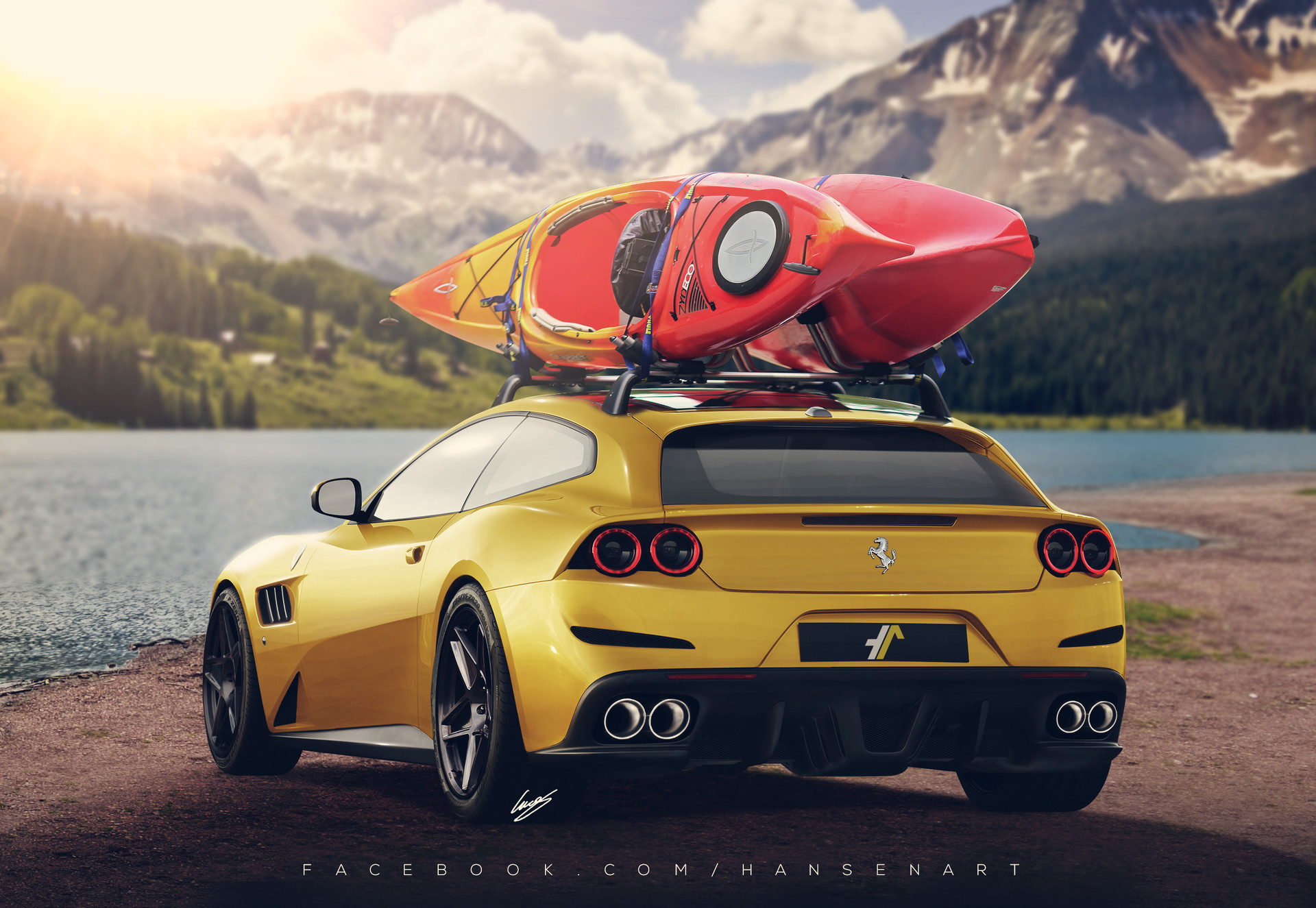 Феррари gtc4lusso 2021
