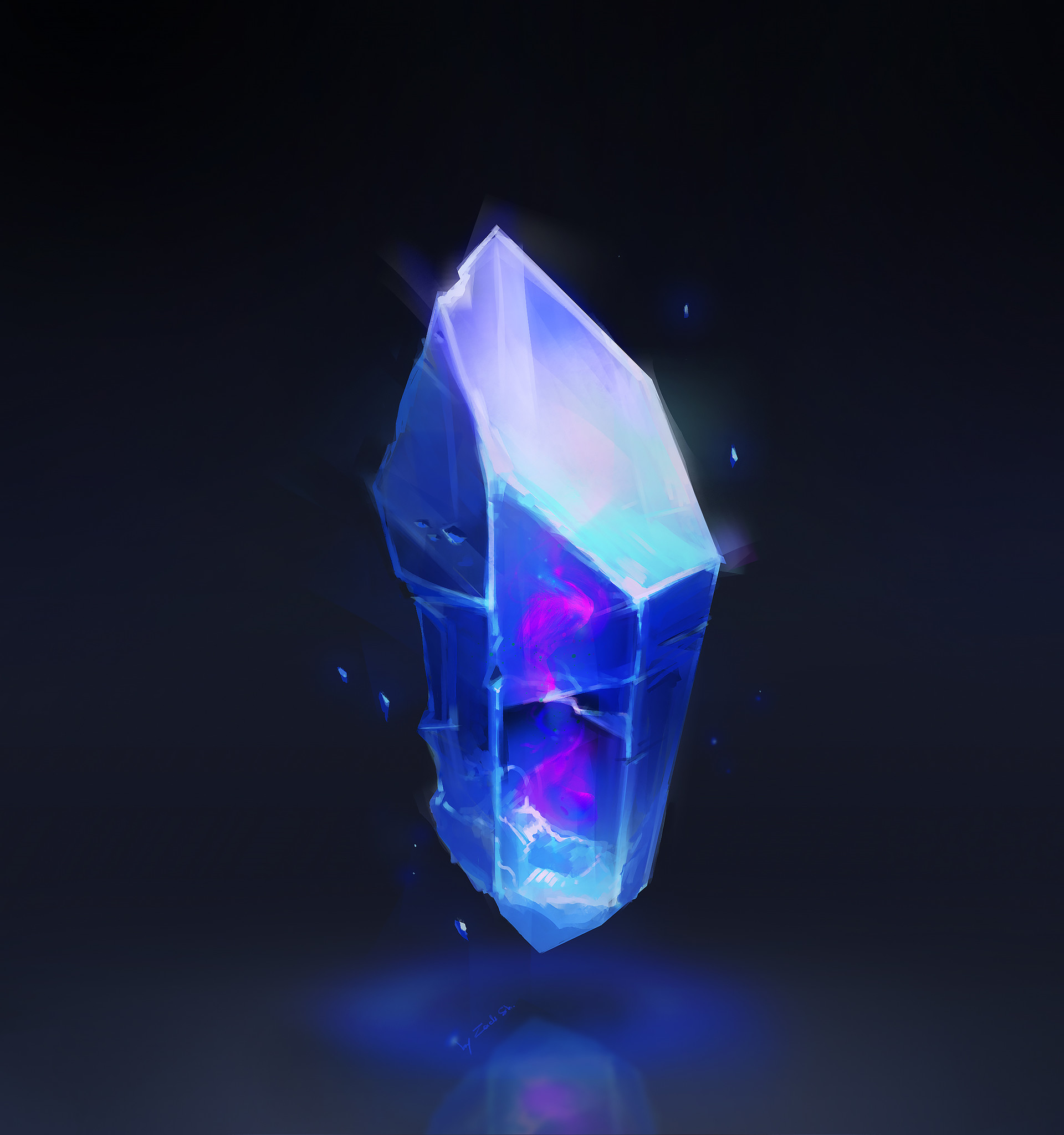 Blue crystal 2