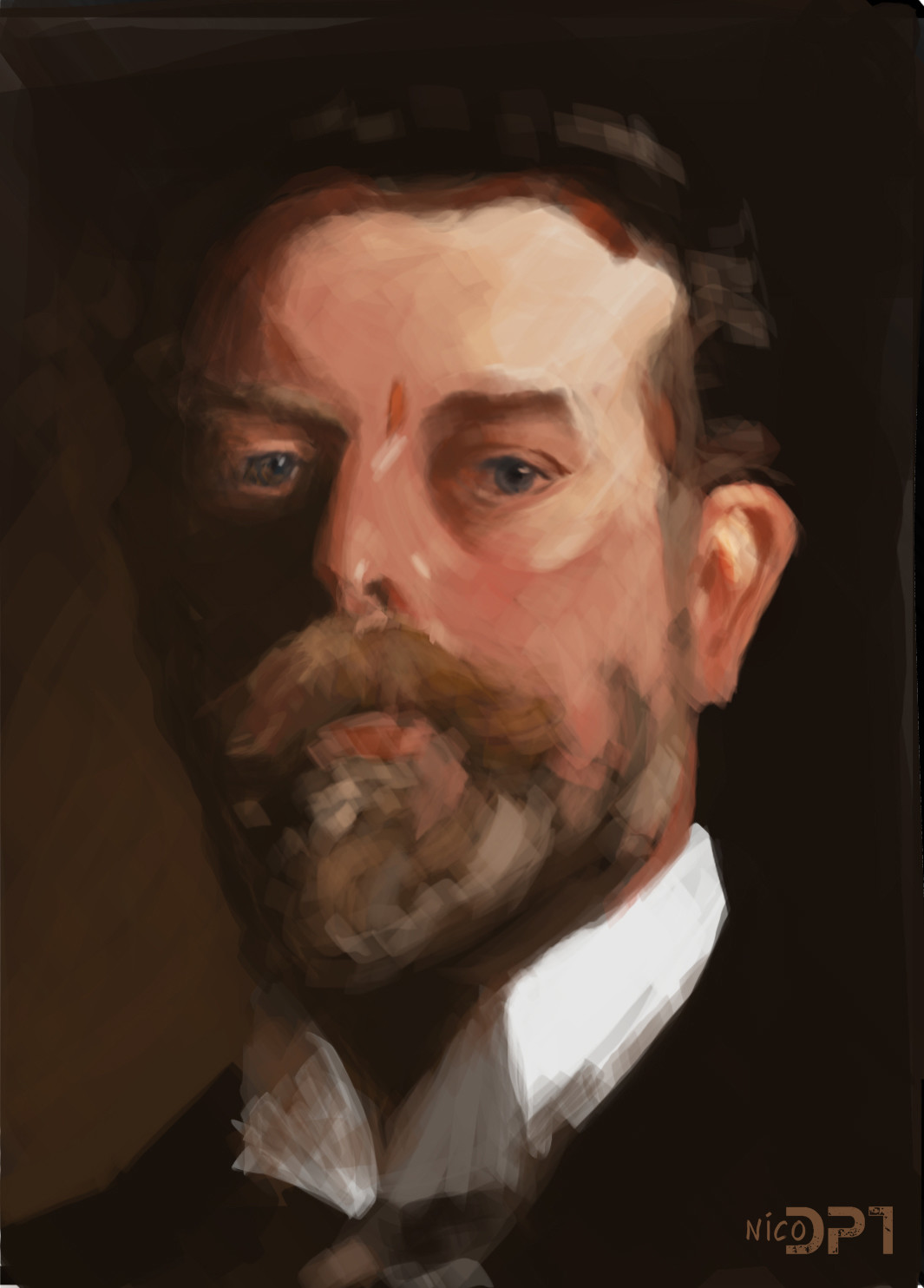 Nico De Digital Painting Tutorial Master Study John Singer