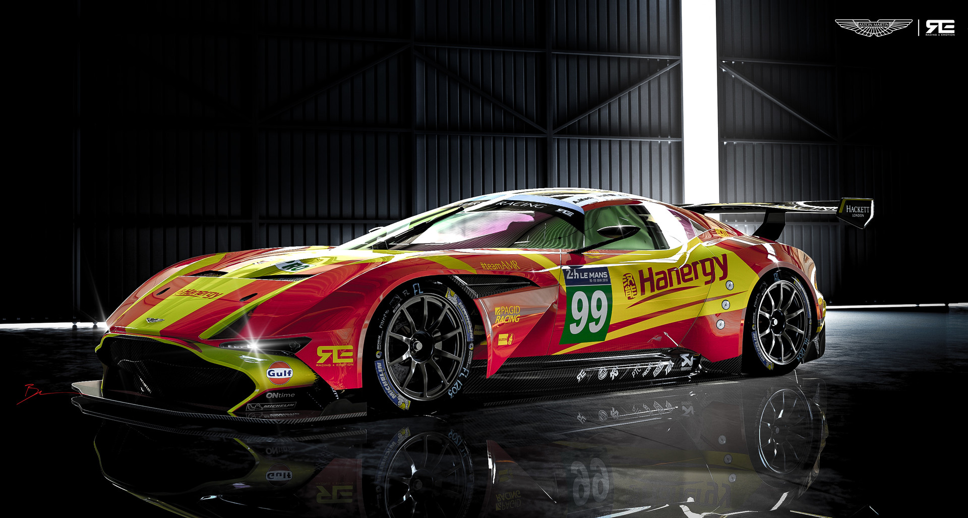 ArtStation - VULCAN GTE, Benoit Fraylon