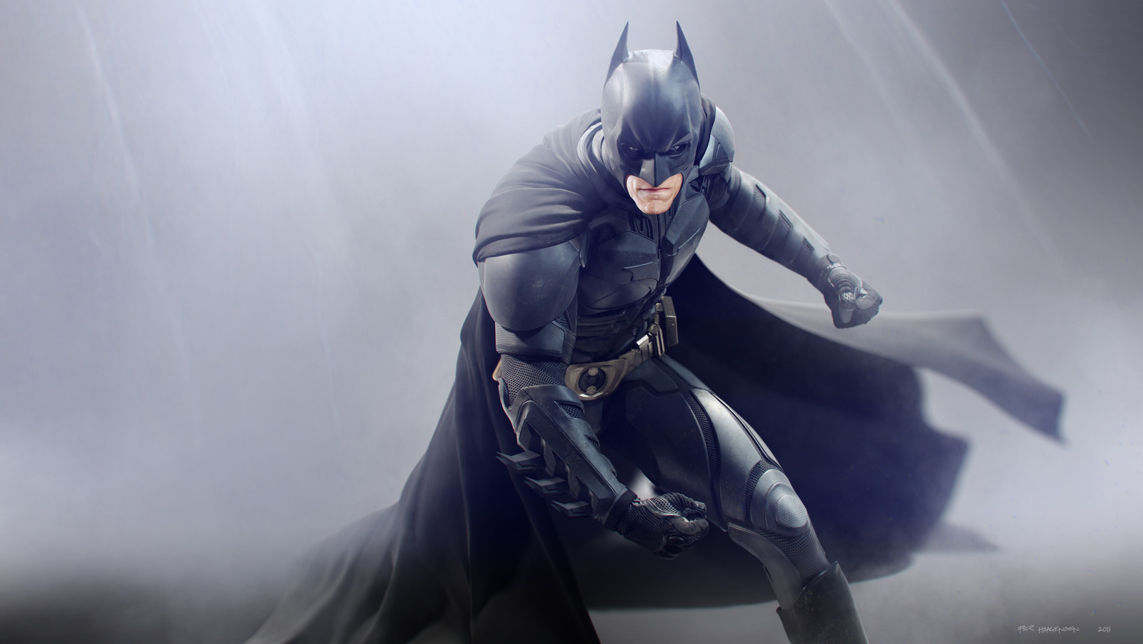 Batman #1 - "The Dark Knight Rises".
Final artwork