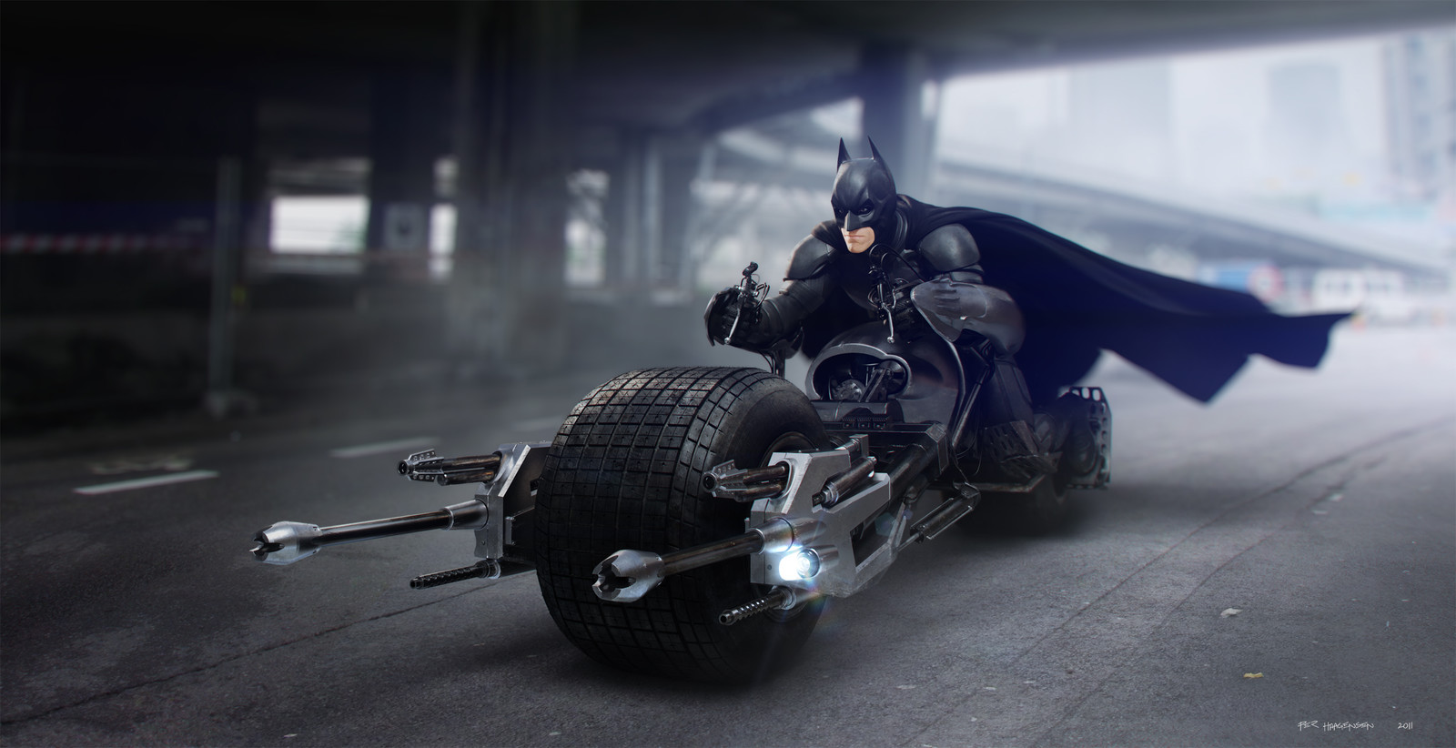Batman #3 - "The Dark Knight Rises".
Final artwork